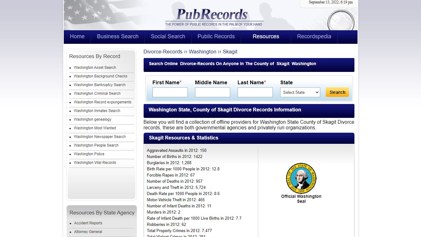 Skagit County, Washington Divorce Records - Pubrecords.com